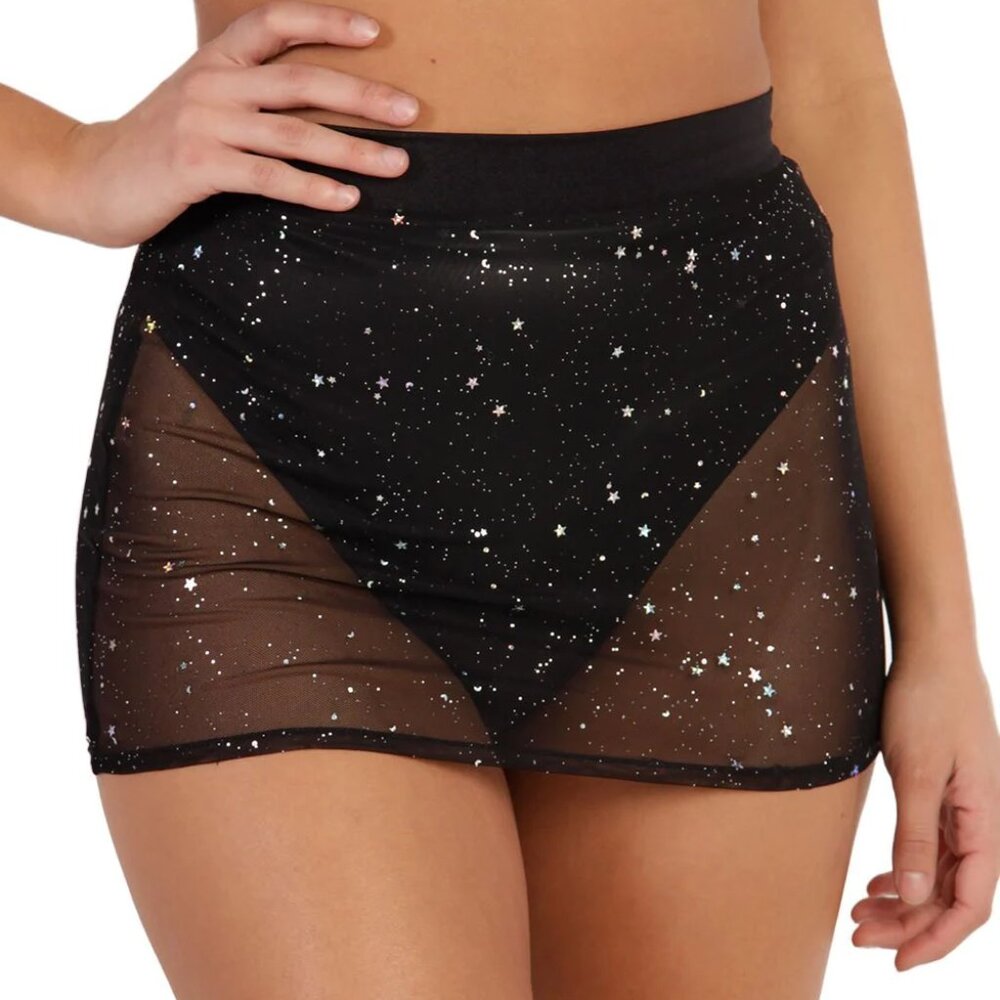 iHeartRaves Holo Star Mini Skirt ✨ 1X but runs very small!!